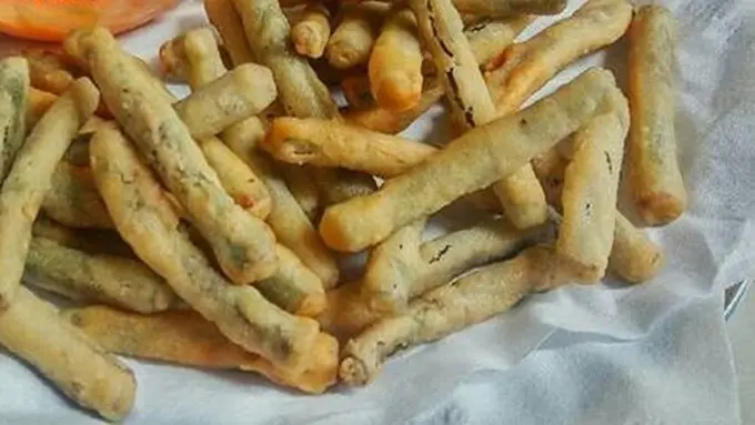 Kacang panjang krispi./Copyright cookpad.com/Rachma Mita