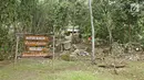 Suasana tempat wisata Gunung Parang di Kabupaten Purwakarta, Jawa Barat, Minggu (17/12). Gunung Parang adalah "The Park" atau "The Mekkah" panjat tebing di Indonesia. (Liputan6.com/Herman Zakharia)