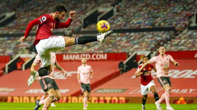 Foto Liga Inggris: Sheffield United Bungkam Manchester United di Old Trafford