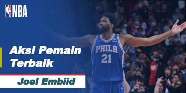 VIDEO: Aksi-aksi Joel Embiid Saat Antarkan Philadelphia 76ers Kalahkan Toronto Raptors di Playoff NBA Hari Ini
