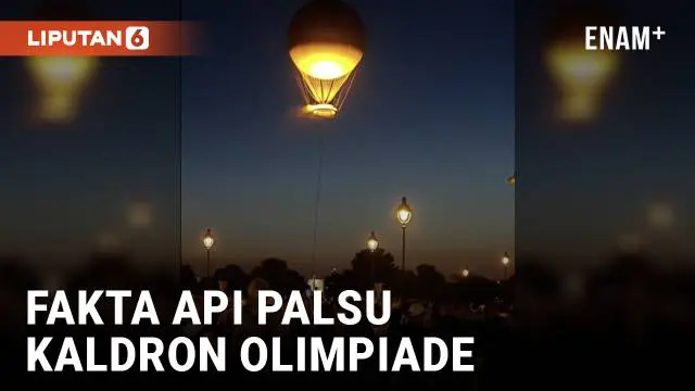 Ada fakta menarik tentang Kaldron Olimpiade Paris. Ternyata api yang kita lihat di balon tersebut adalah api palsu. Kok bisa?