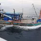 KKP menangkap 1 Kapal Ikan Asing (KIA) yang tengah mencuri ikan di Selat Malaka. Dok KKP