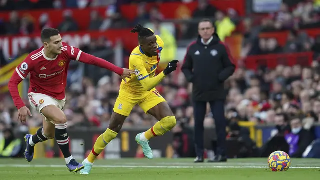 FOTO: Manchester United Taklukkan Crystal Palace di Old Trafford