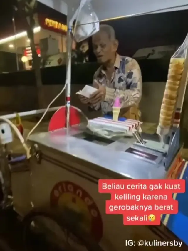 Mbah Siamin Penjual Es Krim Orlando