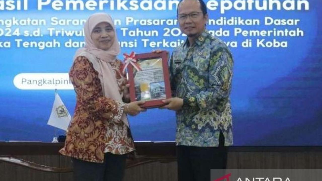 Bupati Bangka Tengah Komitmen Tindak Lanjut LHP BPK demi Peningkatan Pendidikan