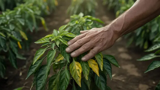 cara mengatasi daun cabai menguning