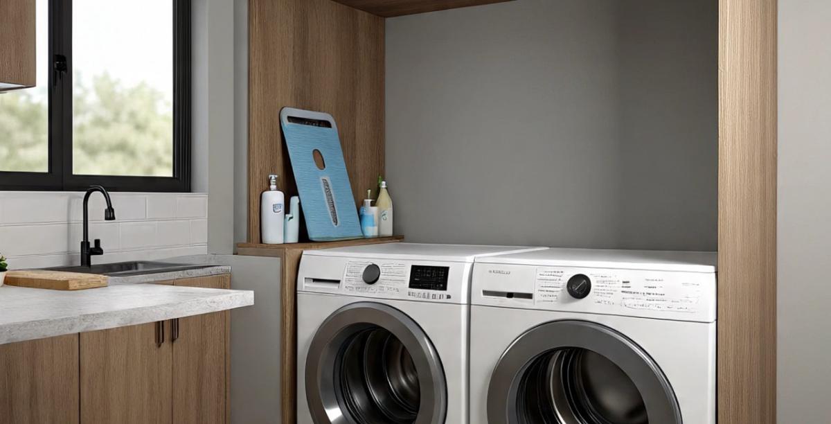 Ilustrasi Laundry Room Kecil Dekat Dapur