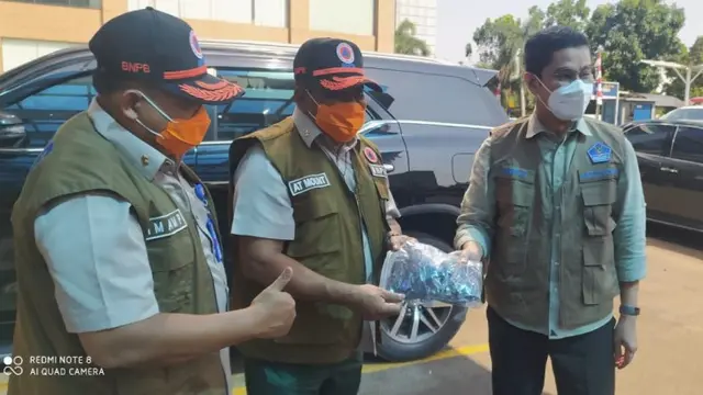 Gerakan Mobil Masker BNPB untuk Masyarakat