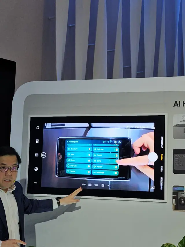 Peluncuran mesin cuci Bespoke AI Laundry Combo di Asia Tenggara