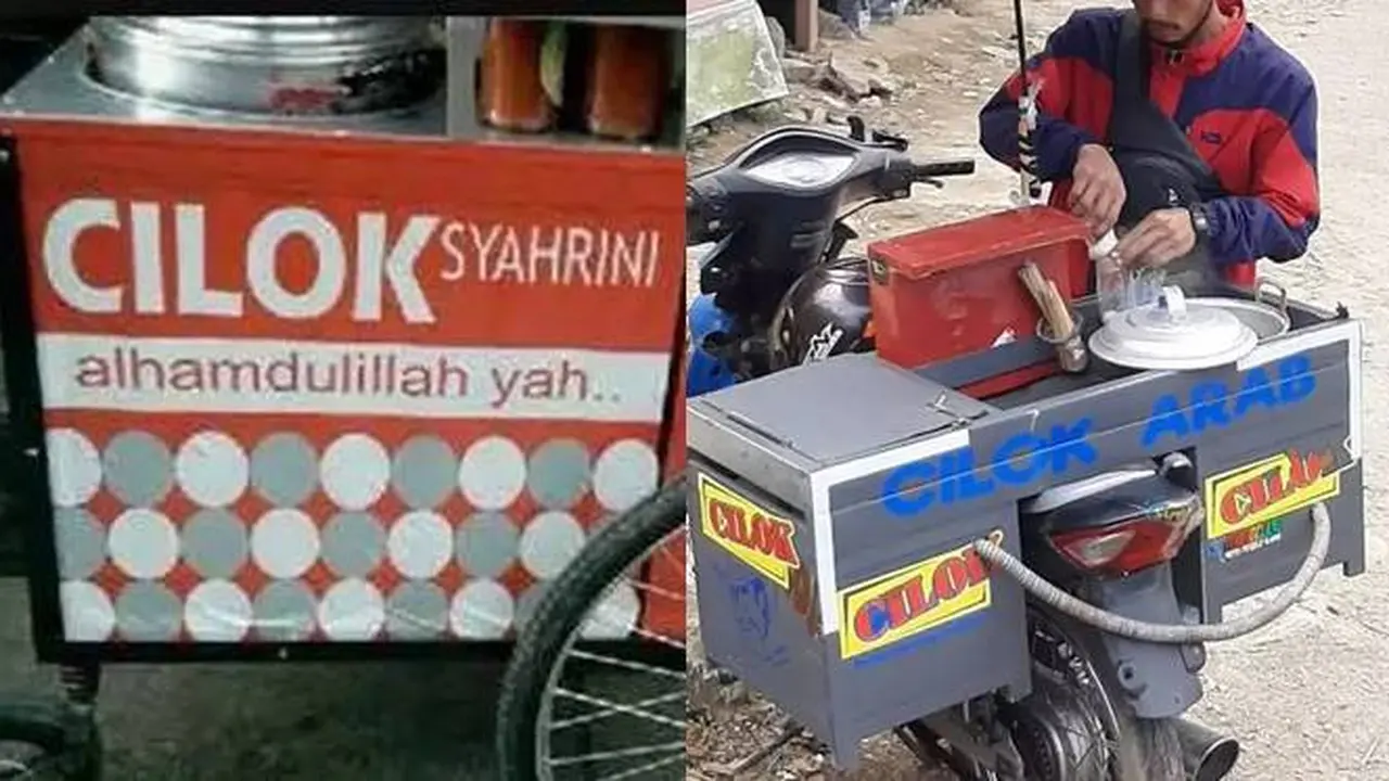 8 Tulisan Lucu di Gerobak Cilok Ini Bikin Geleng Kepala
