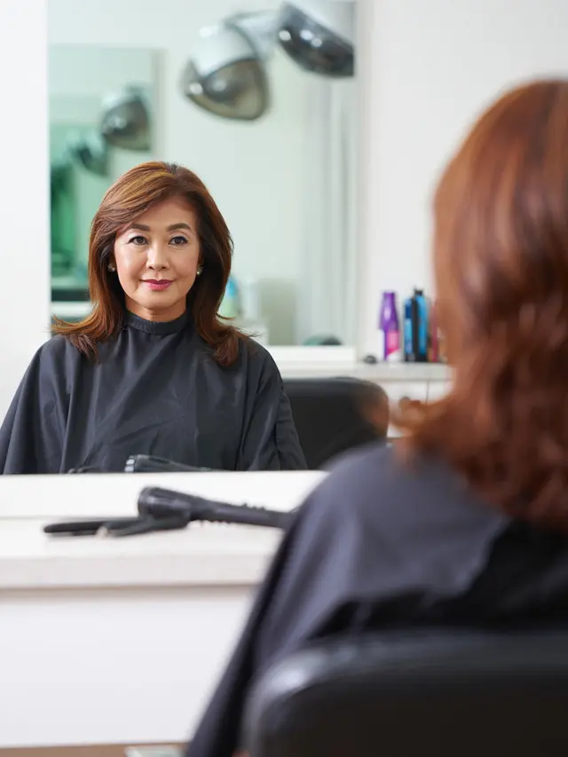 Potongan Rambut Ibu-Ibu 40 Tahun
