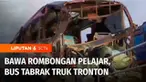 Kecelakaan berujung maut melibatkan bus pariwisata mengangkut rombongan pelajar dengan truk tronton terjadi di jalan tol Pandaan-Malang. Akibat kecelakaan ini, empat orang meninggal dunia.