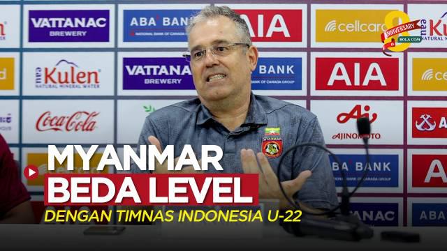 Berita video Pelatih Timnas Myanmar U-22, Michael Feichtenbeiner, mengatakan bahwa timnya berbeda level dengan Timnas Indonesia U-22, Selasa (2/5/2023).