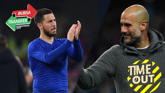 Berita video Time Out yang membahas tentang rumor Eden Hazard dan Real Madrid dan ketertarikan Juventus terhadap Pep Guardiola.