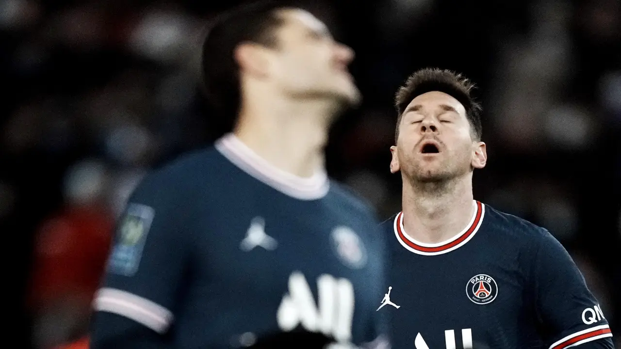 Foto: Usai Terima Ballon d’Or, Lionel Messi Melempem saat Hadapi Nice di Liga Prancis