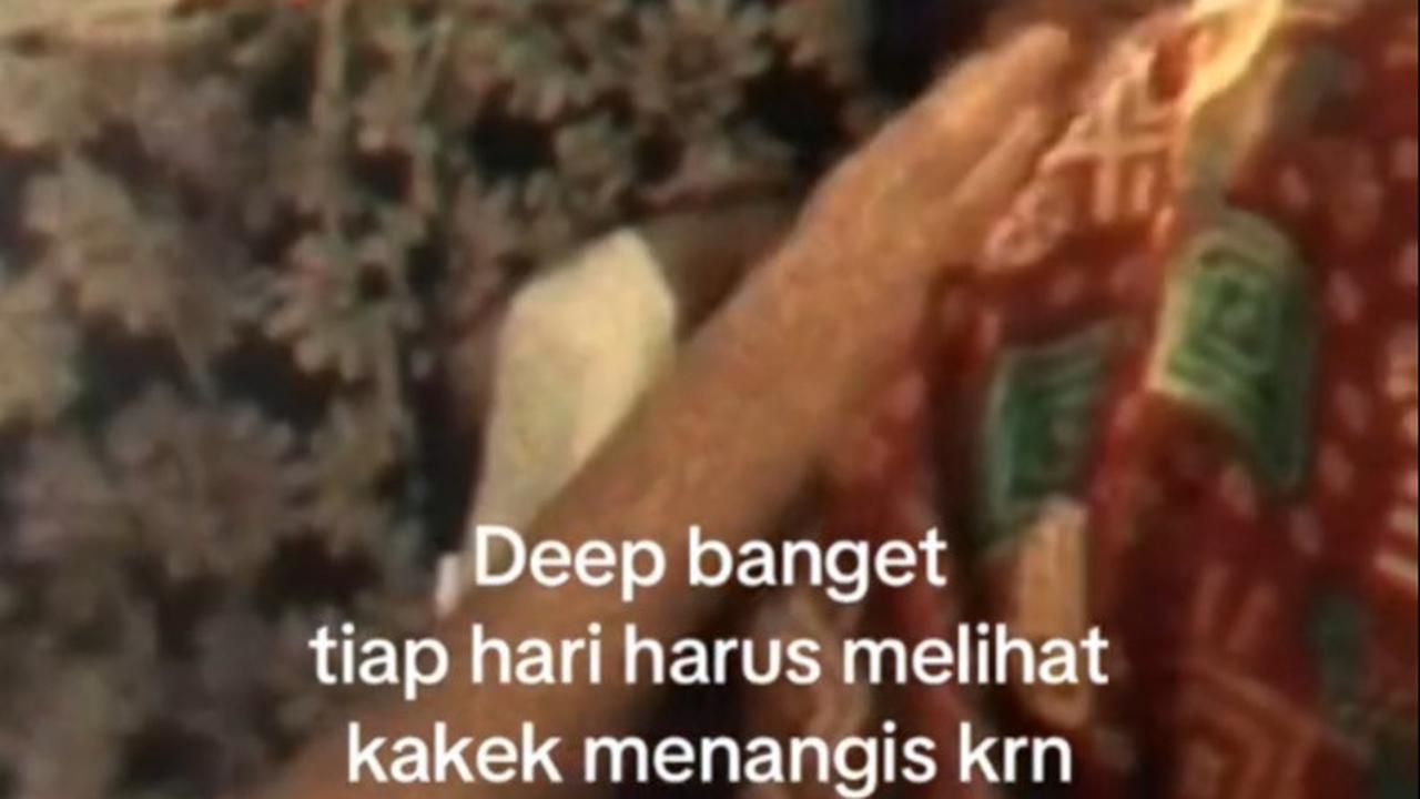 “Harusnya yang meninggal duluan saya karena saya tidak bisa apa-apa tanpa nenekmu (isye’), saya tidak bisa memasak, tidak bisa mencuci pakaian," tulis Nurul memberi keterangan soal omongan kakeknya.