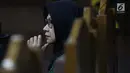 Terdakwa dugaan korupsi investasi perusahaan di Blok Basker Manta Gummy Australia Tahun 2009, Karen Agustiawan saat sidang lanjutan di Pengadilan Tipikor, Jakarta, Kamis (28/2). Sidang mendengar keterangan saksi. (Liputan6.com/Helmi Fithriansyah)