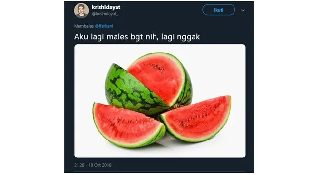 Plesetan Nama-nama Buah Ini Bikin Tepuk Jidat