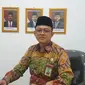 Kepala Kemenag Garut Cece Hidayat mengatakan, mereka yang lolos pendaftaran hari ini, akan segera diumumkan dan besok harus melunasi seluruh pembayaran (Liputan6.com/Jayadi Supriadin)