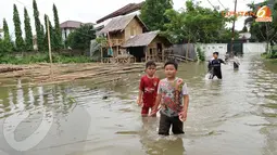 [FOTO] Diguyur Hujan Semalam, Ciledug Dikepung Air