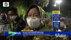 Kasus corona di Surabaya yang mengkhawatirkan membuat Wali Kota Surabaya, Tri Rismaharini, giat menggelar operasi. Kali ini Risma memimpin operasi penegakan protokol kesehatan Covid-19 di Taman Apsari Kota Surabaya, pada Sabtu (19/9) hingga Minggu (2...