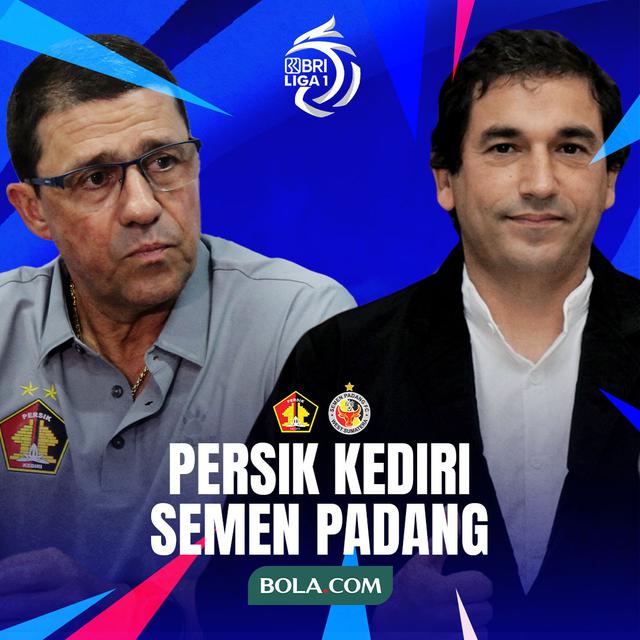 BRI Liga 1 - Persik Kediri Vs Semen Padang - Duel Pelatih