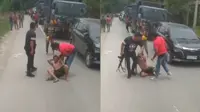 Begal di Lampung Menyamar Jadi 'Pak Ogah', Gigit Tangan Polisi Saat Ditangkap