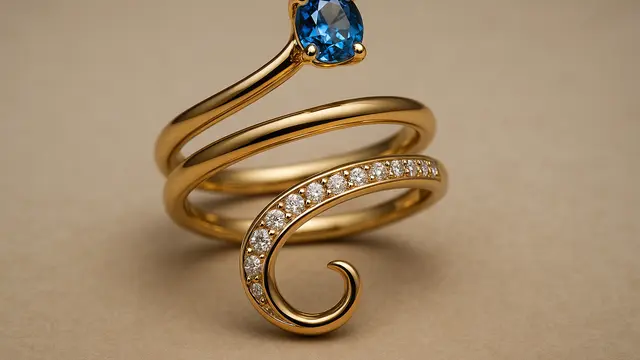 7 Model Cincin Spiral yang Unik dan Elegan, Pilihan Gaya Trendi di 2025