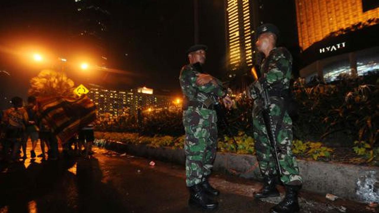 Penjagaan malam pergantian tahun baru 2012-2013