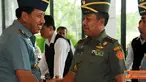 Citizen6, Cilangkap: Acara pelaporan kenaikan pangkat tersebut, dihadiri oleh para pejabat petinggi TNI. (Pengirim: Badarudin Bakri)
