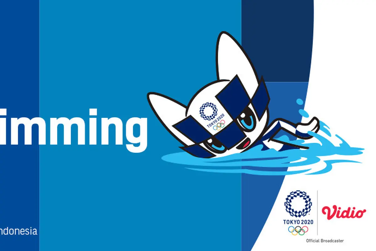 Banner Renang Indonesia Olimpiade Tokyo 2020