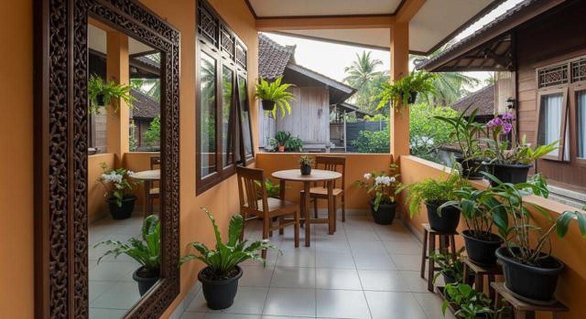 10 Tips Menata Pot Bunga dan Kursi di Teras Sempit agar Tetap Nyaman, Tak Malu Undang Tamu