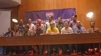 10 lembaga survei yang tergabung dalam Perhimpunan Survei Opini Publik Indonesia (PERSEPI) menjelaskan metodologi survei terkait Pemilu 2019. (Istimewa)