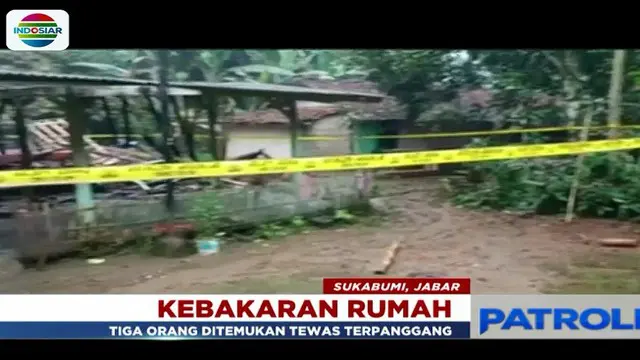 Guna kepentingan penyelidikan, ketiga korban langsung dibawa ke Rumah Sakit Umum Daerah Sekarwangi, Sukabumi.