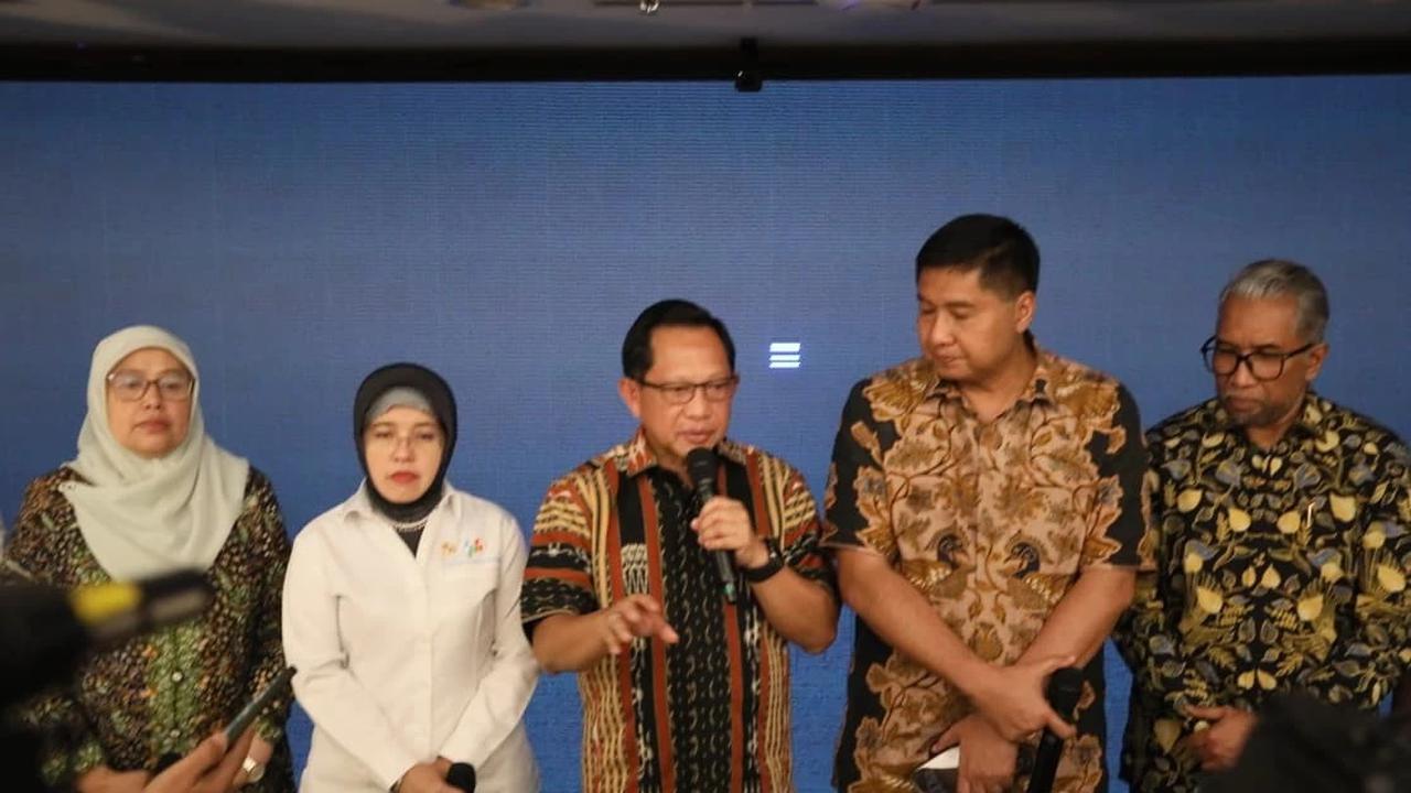 Mendagri Tito Karnavian menghadiri Sosialisasi Rancangan Keputusan Menteri Perumahan dan Kawasan Permukiman (PKP) tentang Rumah Susun di Aula Kantor BP Tapera