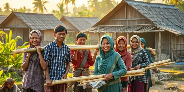 Prinsip Sakai Sambaian, Tradisi Gotong-royong dalam Prosesi Perkawinan di Desa Negara Nabung Lampung Timur