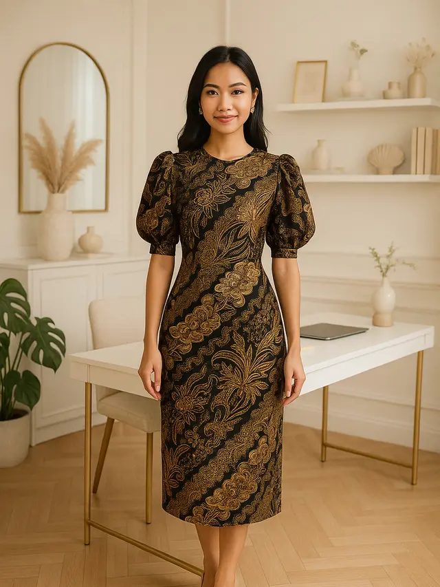 Model Batik Stylish untuk Acara Resmi