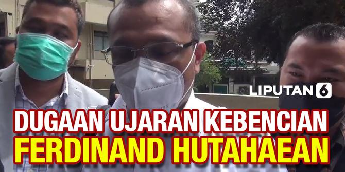 VIDEO: Ferdinand Hutahaean Resmi ditahan