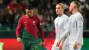 Portugal sudah dipastikan lolos ke putaran final Euro 2024 menjadi pemimpin klasemen Grup J dengan poin sempurna 30. (AP Photo/Armando Franca)