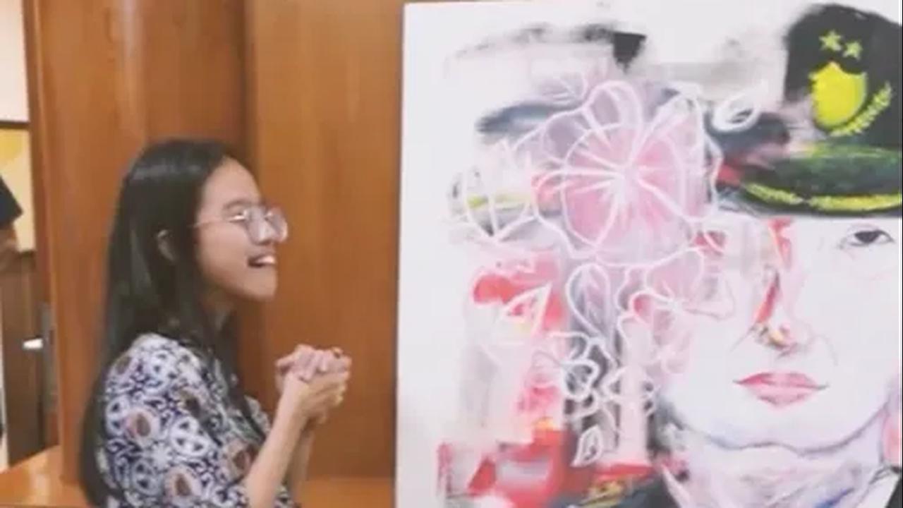 Ingin Polisi seperti Bunga