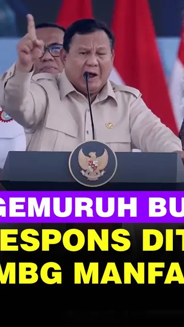 Momen Prabowo Teriak Tanya "MBG Manfaat Atau Tidak?", Respons Buruh Gemuruh di May Day 2026