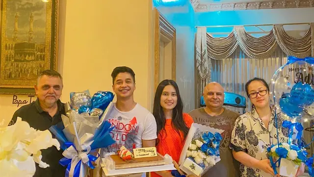 Angbeen Rishi Beri Kejutan, Ini 5 Momen Manis Perayaan Ulang Tahun Adly Fairuz