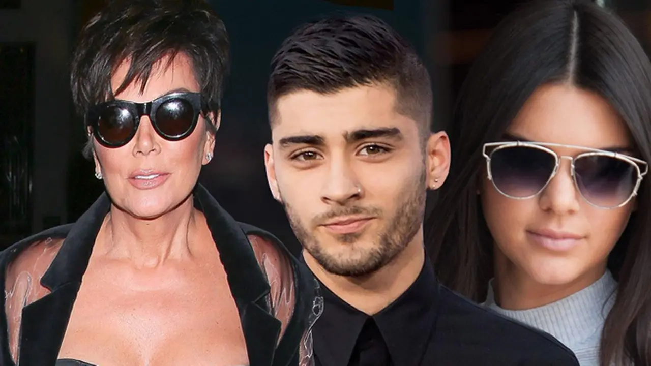 Kris Jenner, Kendall Jenner, dan Zayn Malik