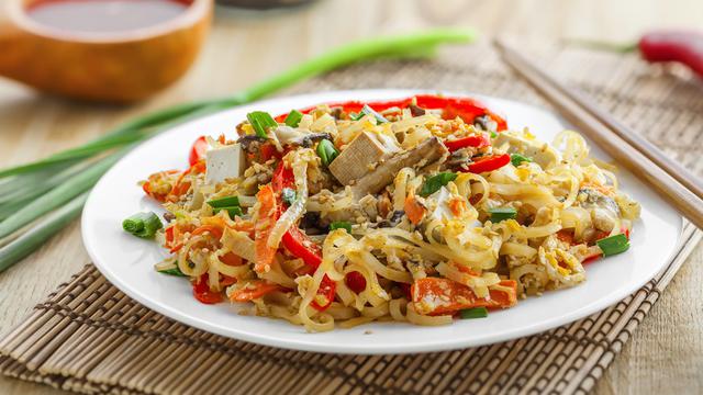 mi shirataki goreng