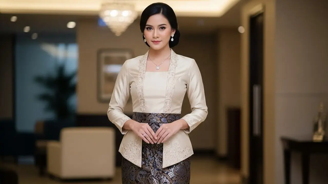 Model Atasan Kutubaru Bawahan Kain Batik yang Memukau
