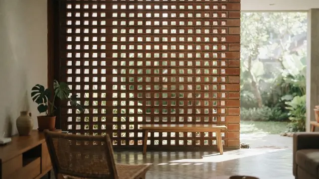 Inspirasi Dinding Bata Berongga untuk Ventilasi Rumah Minimalis