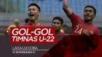 Berita video momen gol-gol Timnas Indonesia U-22 ke gawang Bhayangkara FC dalam laga uji coba di Stadion Patriot, Bekasi, Rabu (6/2/2019).