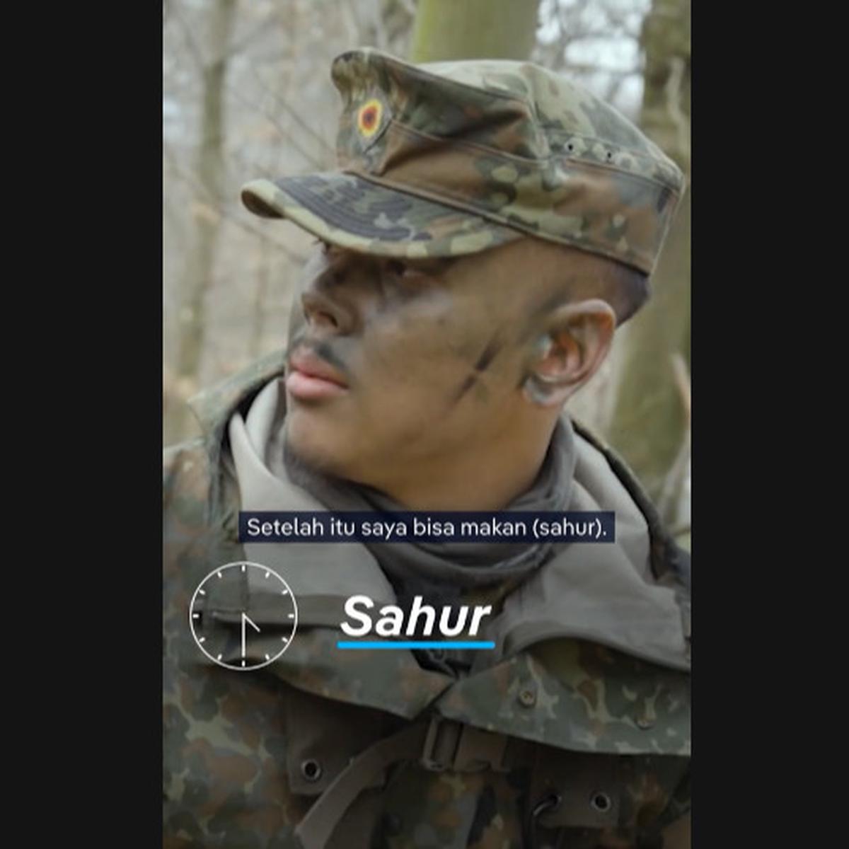 Pemuda Keturunan Indonesia Sambil Puasa Ramadhan Jalani Beratnya Tes Fisik Masuk Tentara Jerman