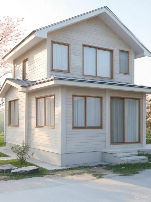 Rumah Estetik Sederhana 2 Lantai