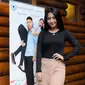 Dinda Kirana berperan sebagai Alyssa dalam sinetron drama yang berjudul "Detak Cinta"  menghadiri acara jumpa pers di Kawasan Pajajaran, Bogor, Jawa Barat, Jum'at (14/3). Foto/Lipitan6.com : Andrian Martinus Tunay